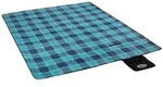 Nc8002 Blau Karierte Picknickdecke 250x200 Pe Alu Nils Camp