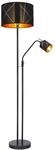 Stehlampe - Bemmo - Schwarz - Metall - &Oslash; 40cm - E27 - - Globo