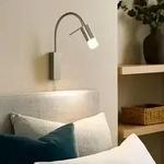 Fischer&honsel - Wandlampe Bettleuchte Schlafzimmerlampe Led Leseleuchte Flexibel