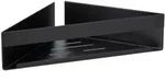 Turbo-loc&reg; Eckablage Genova Black, Befestigen Ohne Bohren Mit Spezial-klebepad,