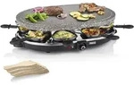 Princess - Raclette Partygrill Mit Steinplatte Oval F&uuml;r 8 Personen - Steingrill