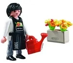 Dekofigur Playmobil&reg; G&auml;rtner Mini Gartenzwerg - Lechuza