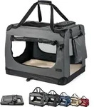 Lionto - Hundetransportbox Hundetasche Hundebox Faltbare Kleintiertasche, (xxl)