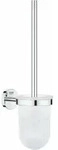 Quickfix Start Cosmopolitan - Wc-b&uuml;rste Zur Wandmontage, Mit Halter, Glas/chrom