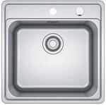 Franke Einbaubecken Bell Bcx 610-51 Edelstahl Excenterbedienung