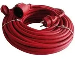 Fp - Unitec Gummi-verl&auml;ngerung 25 M, Rot, H07rn-f3g1,5