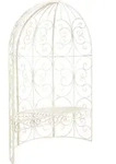 Halbpavillon Rosie Mit Sitzbank Antik-creme