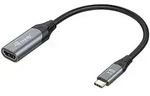 Equip 133492 Usb Type-c Zu Hdmi Kabel Schwarz Grau 15 Cm