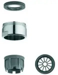 Strahlregler F&uuml;r Offene Warmwasserbereiter M24x1, Chrom - Grohe