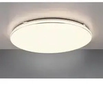 Reality Leuchten - Flache Led Deckenleuchte Blanca Dimmbar, Warmwei&szlig; Rund, &Oslash; 53cm