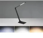 Led Schreibtischleuchte Travis Mit Usb Ladefunktion, Schwarz, H&ouml;he 71cm