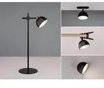 Reality Leuchten - Led Akku Tischleuchte Maxima 3 In 1, Per Usb Aufladbar, Schwarz