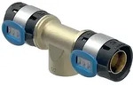 Flowfit T-st&uuml;ck Mit Innengewinde Werkstoff Bleifreier Rotguss (cusn4zn2ps), D 25mm,