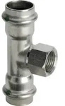 T-st&uuml;ck Ig Sanpress Inox Edelstahl 54x1/2'x54mm - Viega