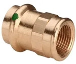 Viega - Sanpress &Uuml;bergangsst&uuml;ck 365097 54 Mm X Rp 1 1/2, Rotguss Oder