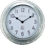 Au&szlig;enwanduhr Poppy &Oslash; 22 Cm Silber Wanduhr - Nextime