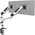 Monitorhalterung Vm-mg2 - 2 Monitore 15 - 27 Zoll Schwarz/wei&szlig; Hjh Office