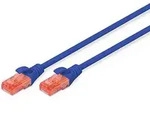 Digitus - Dk-1617-100/b Rj45 Netzwerkkabel, Patchkabel Cat 6 U/utp 10.00 M Blau