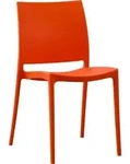 Gartenstuhl Meton Orange