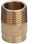 Bergangsnippel L&ouml;t&uuml;bergang Ag/i 94243g In 22mm R3/4 Rotguss 100322 - Viega