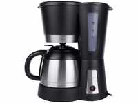 CM-1234 Kaffeemaschine Schwarz, Edelstahl Fassungsvermögen Tassen=10 Isolierkanne -