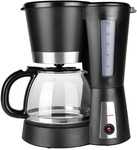 Tristar - Cm-1236 Kaffeemaschine Schwarz, Silber Fassungsverm&ouml;gen Tassen=10