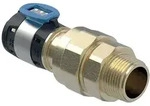 Geberit Flowfit &Uuml;bergangsverschraubung 620584001 Dn 32, &Oslash; 40 Mm, R 1 1/4, G 1 1/2,