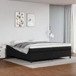 Bettgestell Schwarz 200x200 Cm Kunstleder Vidaxl