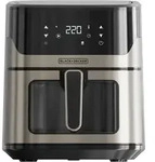 Black & Decker Bxaf6500e Einzelfritteuse, 6,5 L, Freistehend, 1600 W, Fettarm,