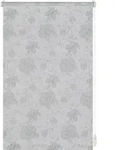 Easyfix Rollo Bestickt Silber 100 X 150 Cm - Gardinia