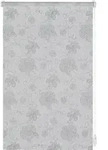 Easyfix Rollo Bestickt Silber 120 X 150 Cm Raffrollo - Gardinia