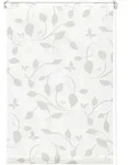 Gardinia - Easyfix Rollo Mit Bl&auml;ttern Wei&szlig; Beige 120 X 150 Cm Rollo