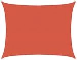 Vidaxl Sunshade Sail 160 G/m&sup2; Terracotta 6x8 M Hdpe