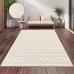 Paco Home - Outdoor Teppich Wetterfest Balkon Wohnzimmer Skandinavisches Boho