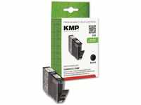 KMP - Tintenpatrone kompatibel für Canon CLI-8BK, schwarz