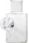 Renforc&eacute; Bettw&auml;sche Stone-washed Wei&szlig;, 135 X 200 Cm Bettw&auml;sche-set