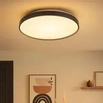 Led Deckenleuchte Anthrazit Wohnzimmerlampe Decke K&uuml;chenleuchte Deckenlampe, Acryl