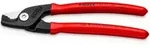 Knipex 95 11 160 Sb Stepcut&reg; Kabelschere Mit Kunststoff &Uuml;berzogen Br&uuml;niert 160 Mm