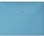 Leitz, Dokumentenh&uuml;lle Mit 2 Taschen, Cosy, 3 St&uuml;ck (blau)