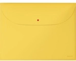 Leitz, Dokumentenh&uuml;lle Mit 2 Taschen, Cosy, 3 St&uuml;ck (gelb)