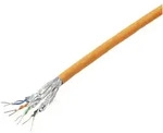 Tru Components Netzwerkkabel Cat 6a S/ftp 4 X 2 X 0.24 Mm2 Orange 305 M