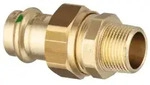 Sanpress Verschraubung 120047 28 Mm X R 1, Rotguss Oder Siliziumbronze,