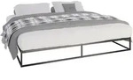 Metallbett Scala Schwarz 200x200x25 Cm
