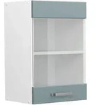 K&uuml;chenglasschrank R-line, Blau-grau, 40 Cm Vicco