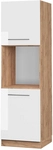 Vicco - Herdumbauschrank Fame-line, Wei&szlig; Hochglanz, 60 Cm Offen