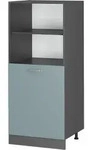 Vicco - Vorratsschrank R-line, Blau-grau, 60 Cm