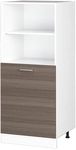 Vicco - Herdumbauschrank R-line, Grau, 60 Cm