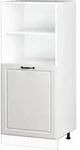 Vicco - Herdumbauschrank R-line, Wei&szlig; Landhaus, 60 Cm