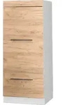 Vicco - Mikrowellenschrank Fame-line, Goldkraft Eiche, 60 Cm