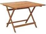 Gartentisch Klappbar 90x90x75 Cm Massivholz Akazie Vidaxl